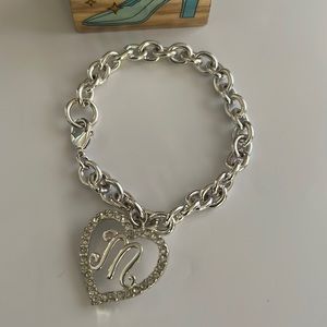 Vintage Minimalist Dangling Love Drop Bracelet